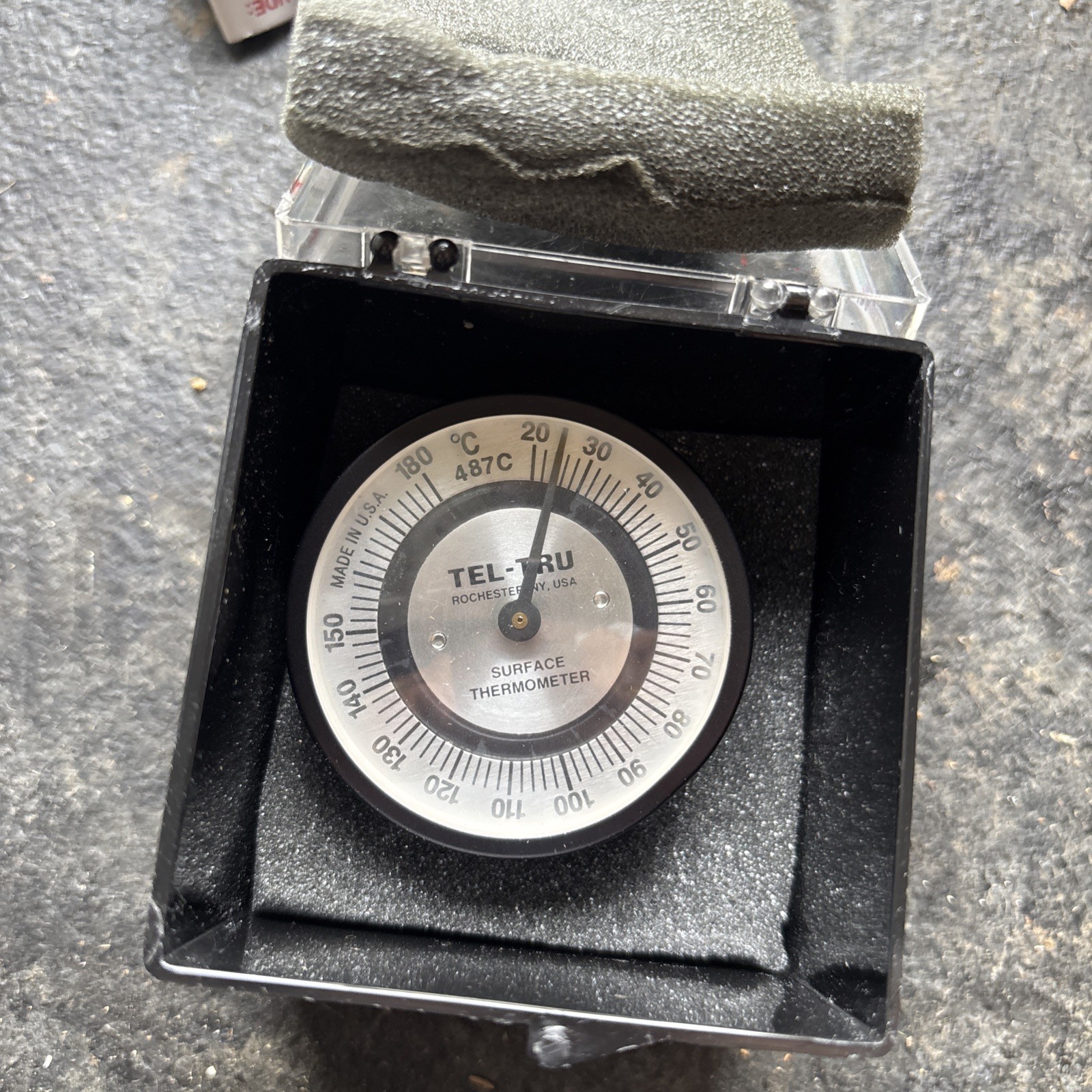 TEL-TRU SURFACE Thermometer 20-180 Degrees Celsius