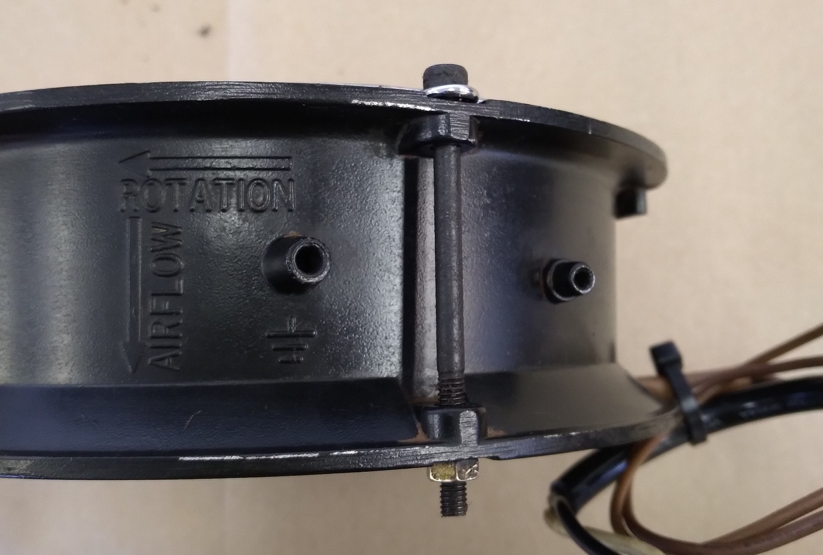 COMMONWEALTH FP-108EX S-1 BB BALL BEARING TUBE AXIAL FAN AC110/120V 50/60HZ
