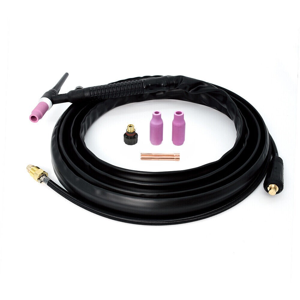 TIG Torch Welding Gun WP-17V 17V 13FT 4M TIG Lift TIG Welder Machine Adapter USA