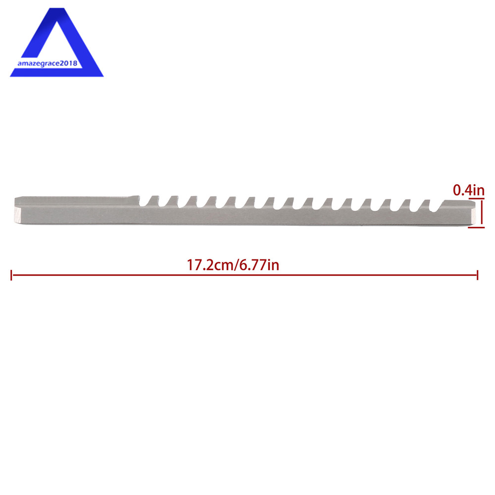 High Speed Steel 5mm B Push Type Metric Size Keyway Broach & Shim Cutting Tool