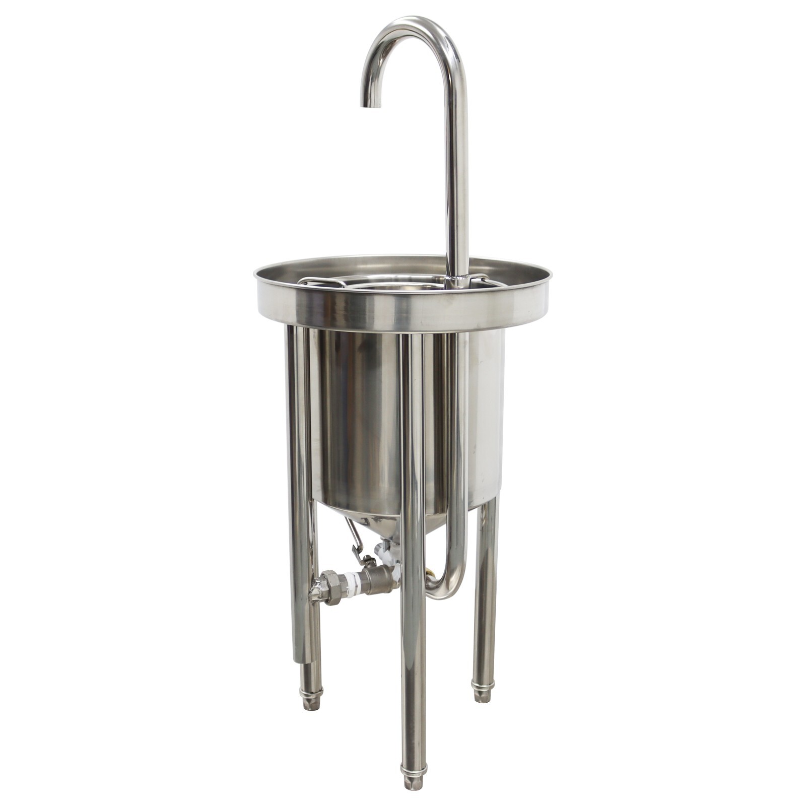 44lb Commercial Rice Washing Machine Automatic Rice washer 20kg Stainless Bucket