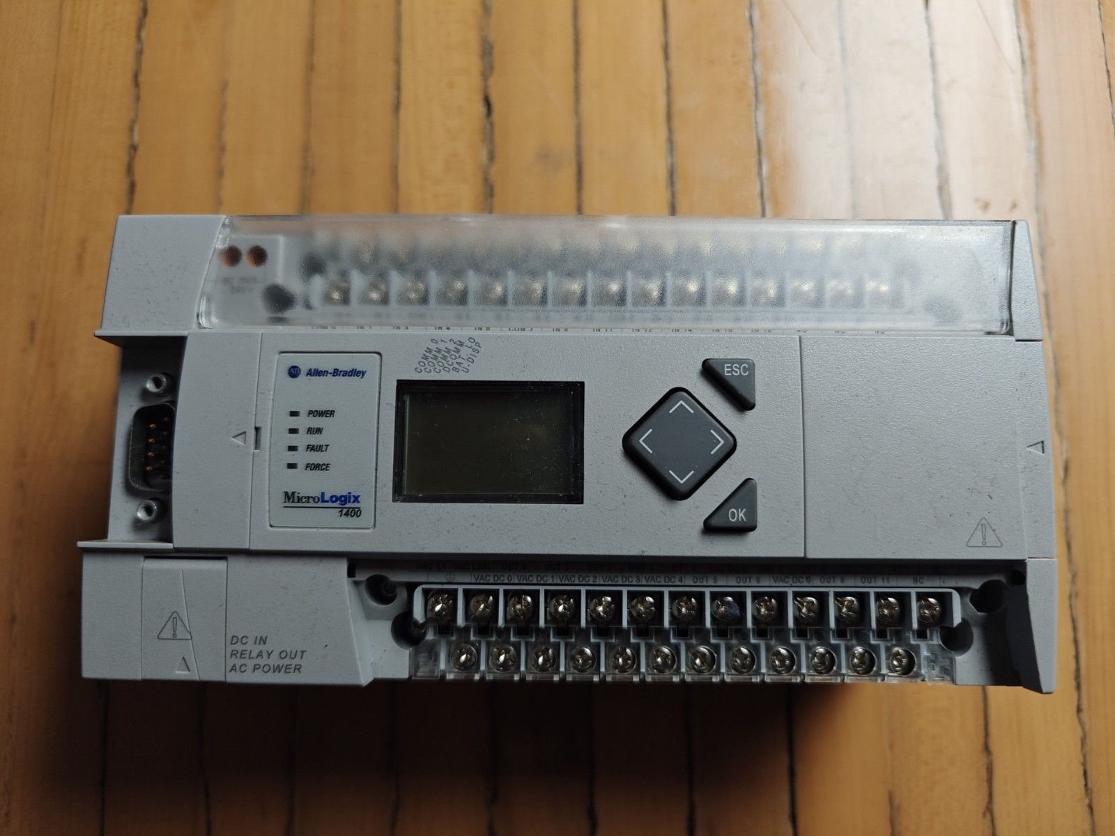 Good Used Tested Allen Bradley 1766-L32BWA Micrologix 1400 PLC