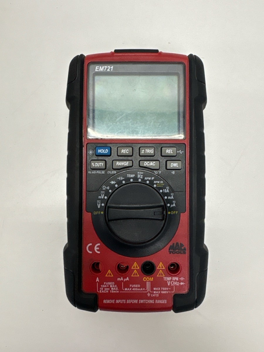 MAC DIGITAL MULTIMETER EM721 (P08036607)