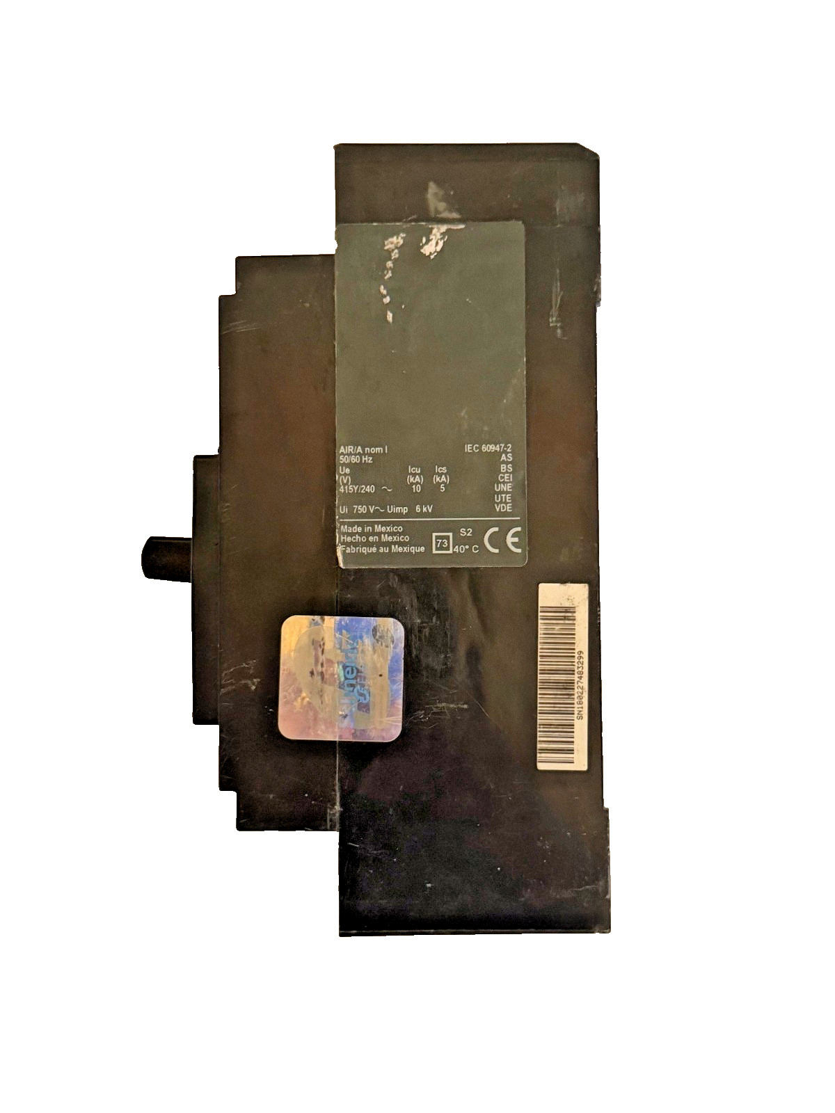 100 Amp Square D PowerPact Circuit Breaker, QD100 QDL22100 FAST FREE SHIPPING!