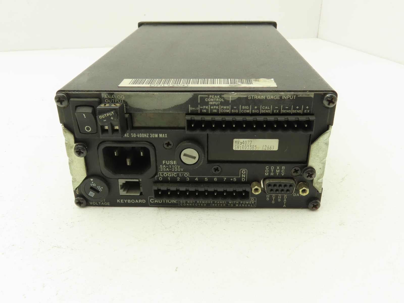 Daytronic 4077 Single Channel 77 Series Meter Controller 110/220VAC