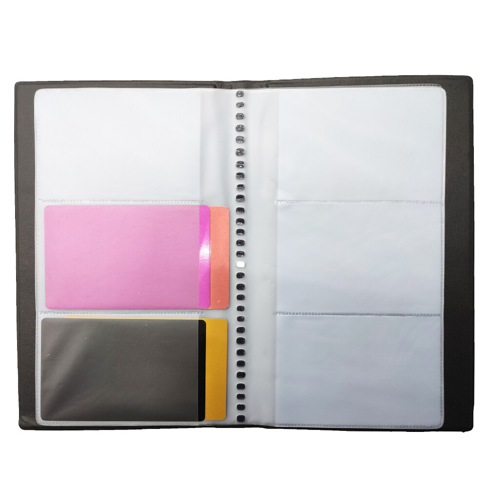 120 Cards Business Name ID Credit Card Holder Book Case Keeper Organizer