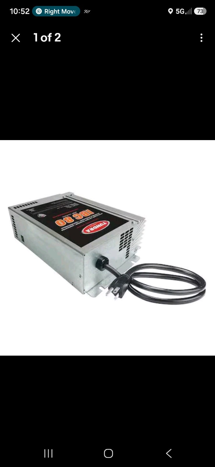 Tundra Ibc80 Automatic Battery Charger, 80 Output Amps