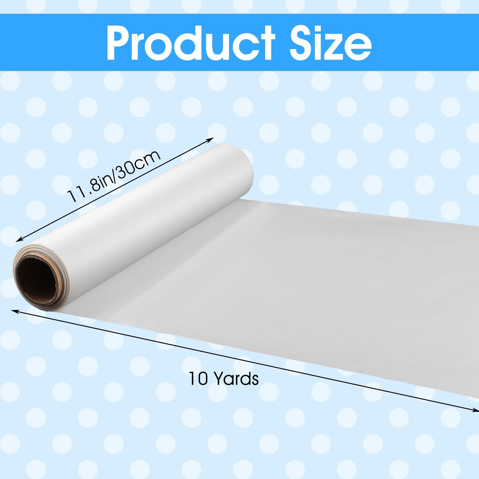11.8inch x 10 Yards Iron On Fabric Adhesive Patches Film Double Sided Fusible…