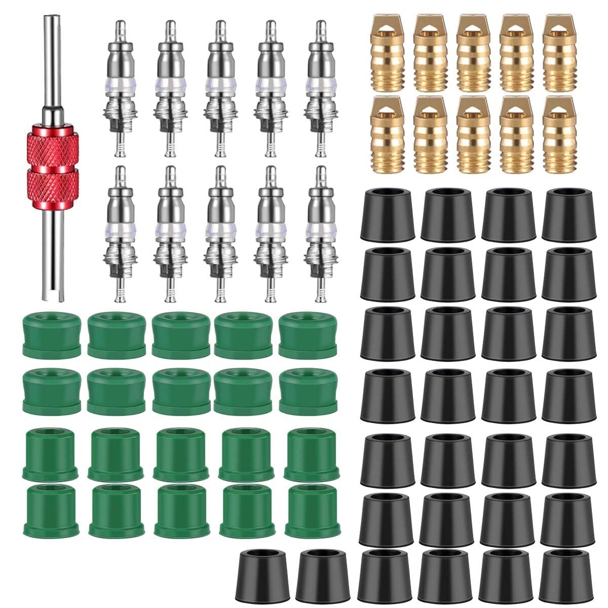 71 PCS Yellow Jacket HVAC Hose Gasket Air Conditioning Valve Core Kit Repair …