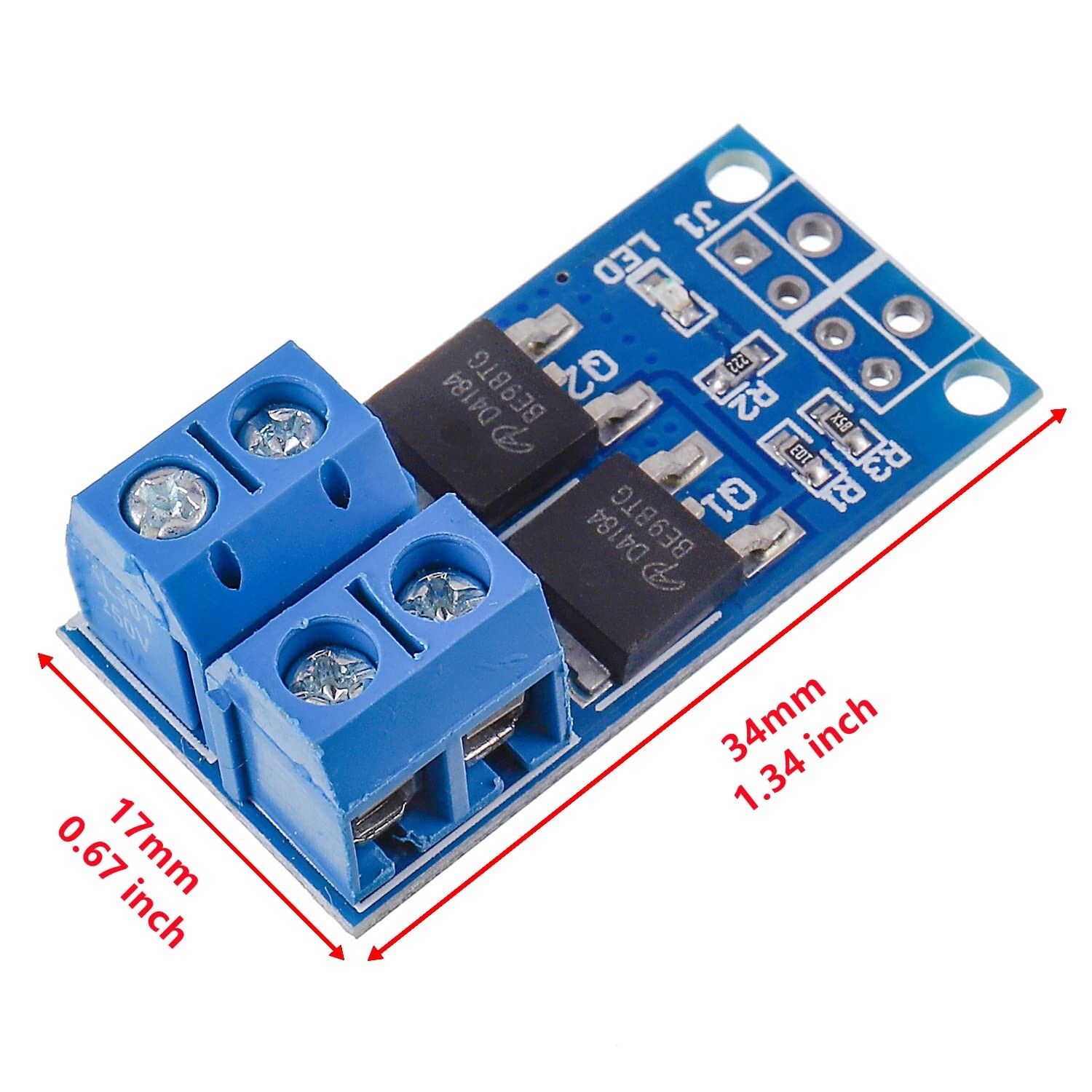 MOSFET Switch Drive Module DC 5V-36V 15A(Max 30A) 400W FET Trigger Switch Drivin