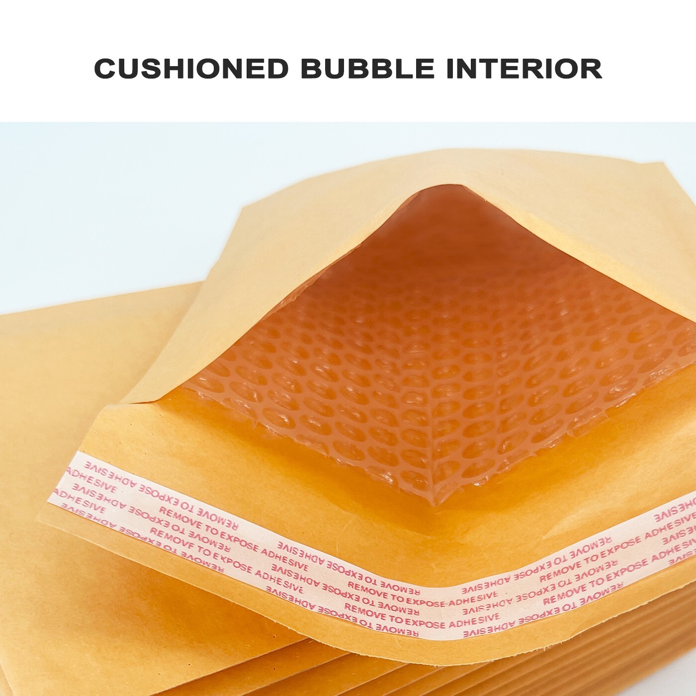 #0 100 Pcs Coolpkg 6″x10″ Kraft Gold Bubble Mailer Shipping Evelopes 6*10