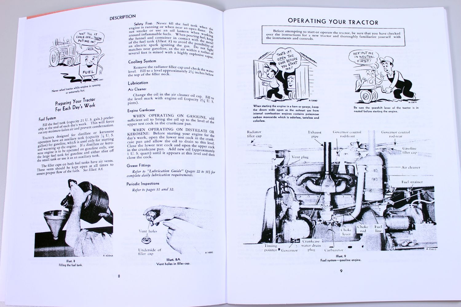 International Farmall M Mv Tractor Owners Operators Manual Ihc Printed Ih Carb