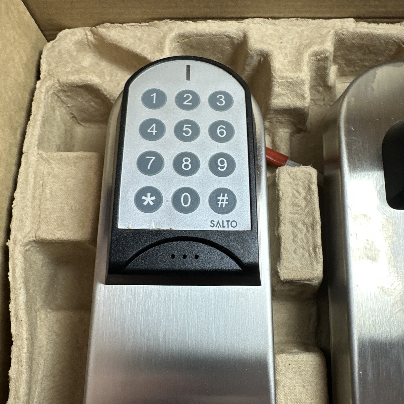 Salto XS4 KEYPAD Entry Lock 14/A2-9 W0BK AB650A00IM38YK NEW OPEN