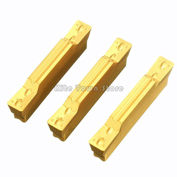 10pcs Carbide Inserts MGMN200-G for MGEHR/MGIVR Grooving Cut-Off Tool Holder