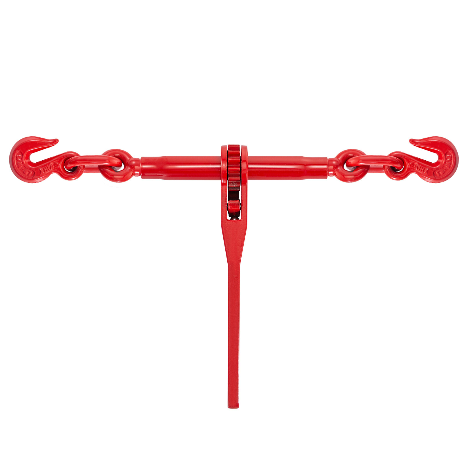 VEVOR 5/16″-3/8″ Chain Load Binder Ratchet 6600lbs WLL Chain Hook Tie Down 2PCS