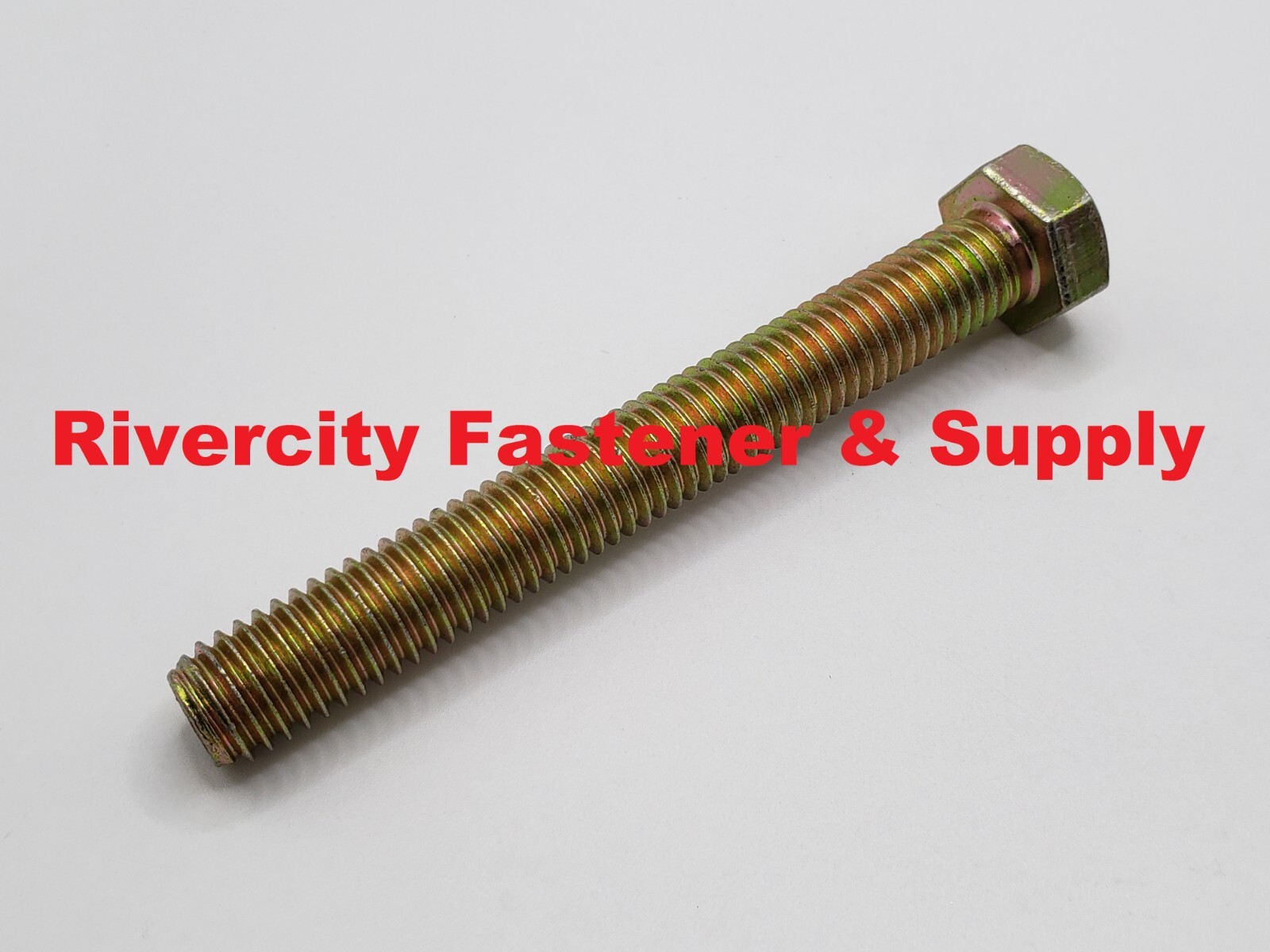 (5) 1/2-13×4 Grade 8 Tap Bolts 1/2 x 4 Hex Head Screws .50 x 4.00 Full Thread