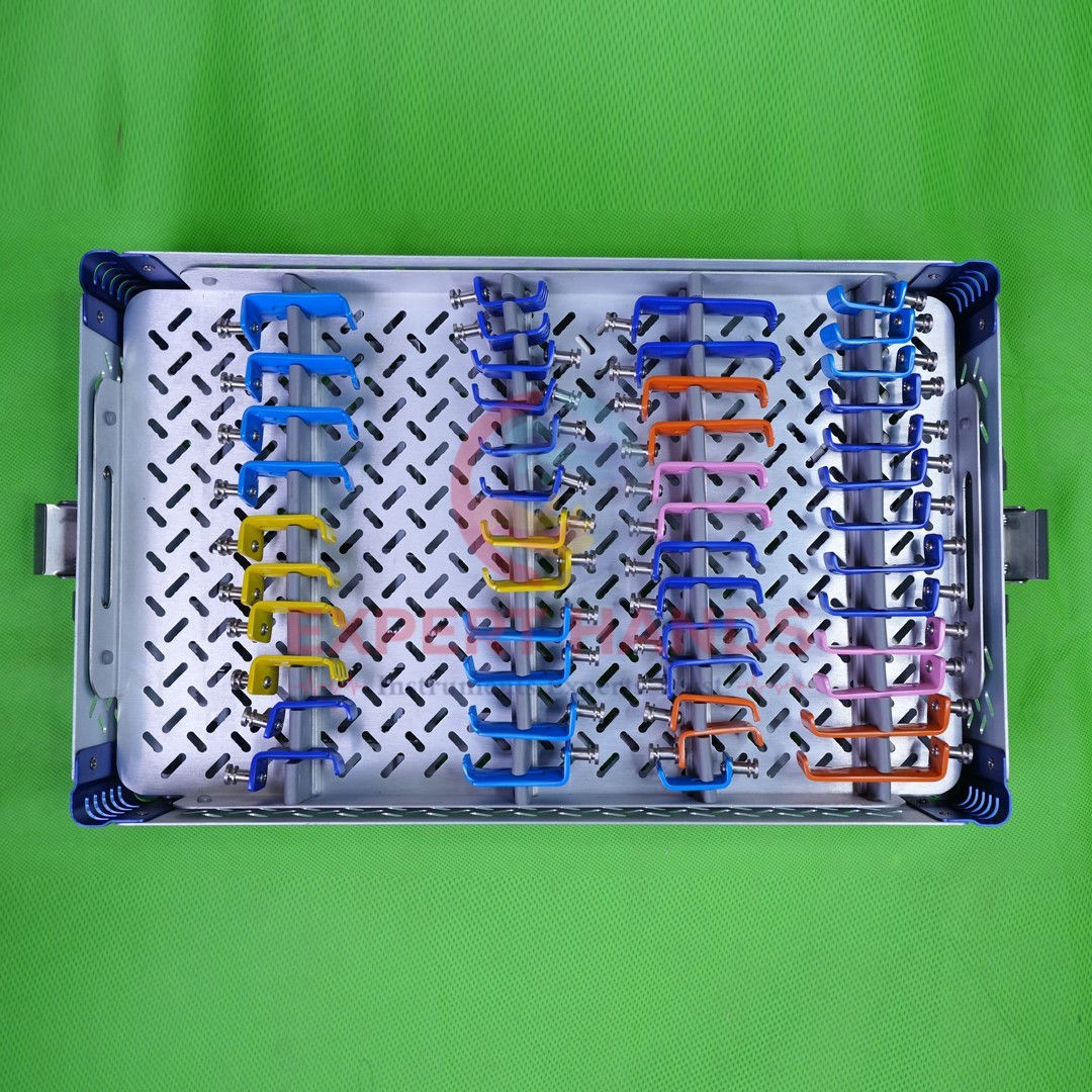 Advanced Black Belt ACD Cervical Retractor set Titanium Blades
