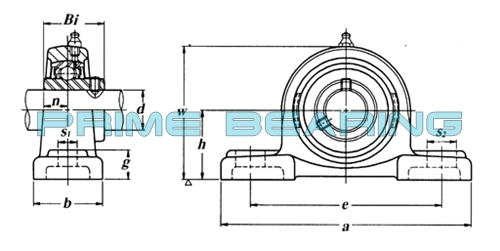 High Quality! UCPX07-23 1-7/16″ Medium Duty Pillow Block Bearing