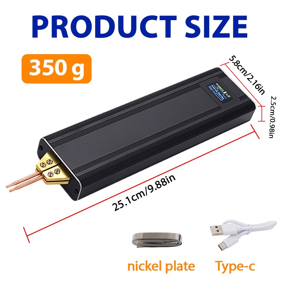 Battery Spot Welder Portable Handheld Spot Welding Machine DIY for 18650 21700