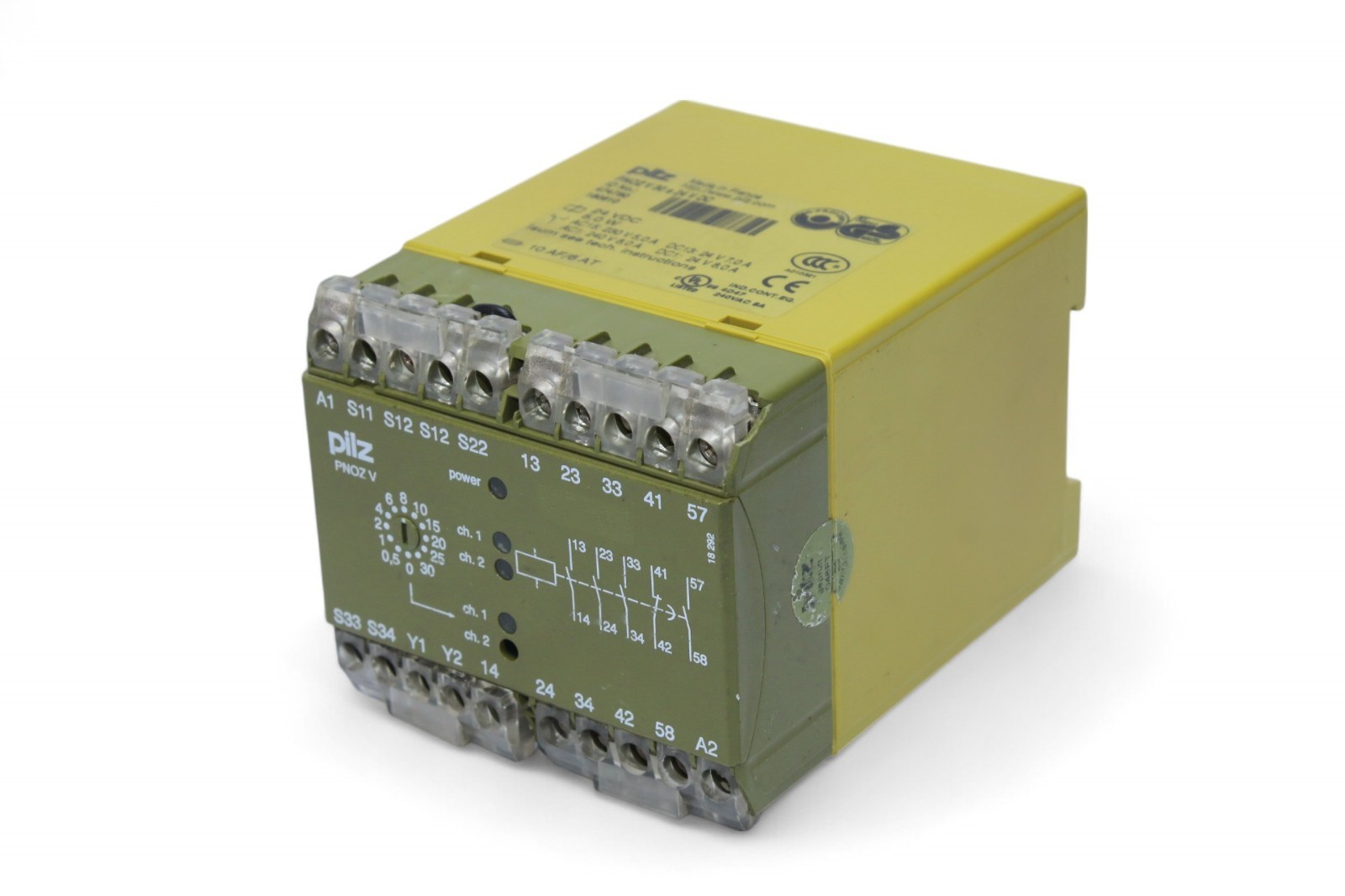 PILZ PNOZ V30 S 24VDC SAFETY RELAY 474790