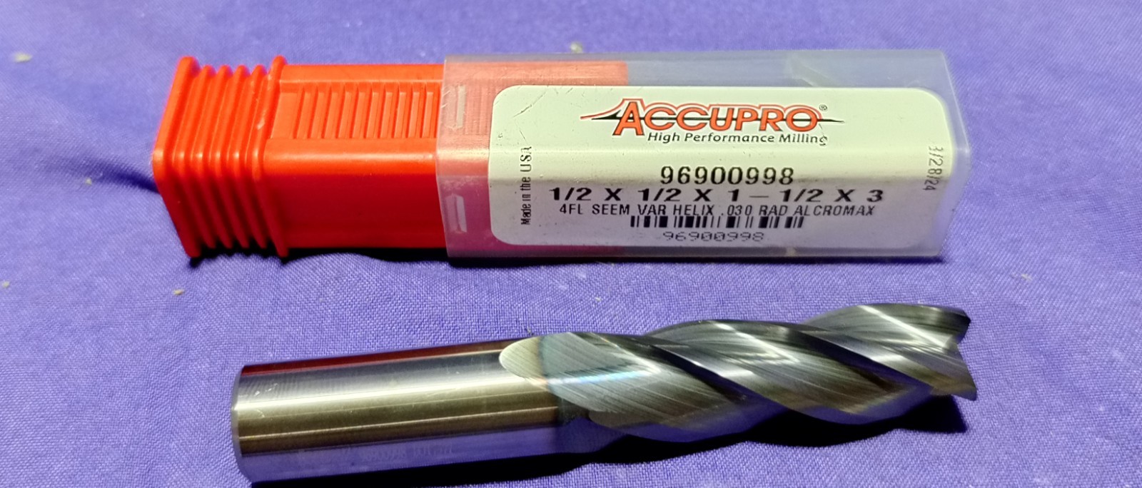 Lot Of 2 Accupro 1/2×1/2×1-1/2×3