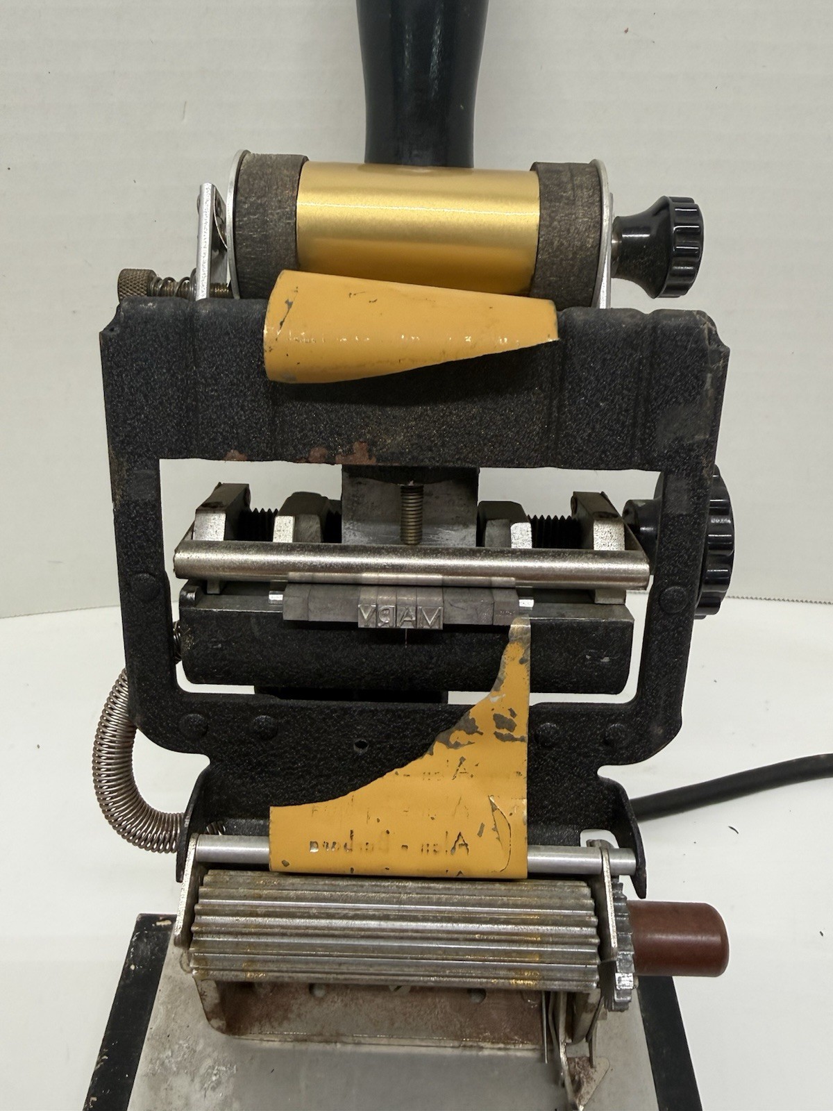 Vintage FRANKLIN SIGNET EMBOSSING HOT FOIL STAMP MACHINE
