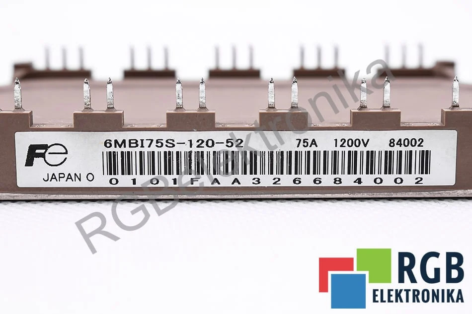 6MBI75S-120-52 FUJI ELECTRIC – Used – 24 Months Warranty