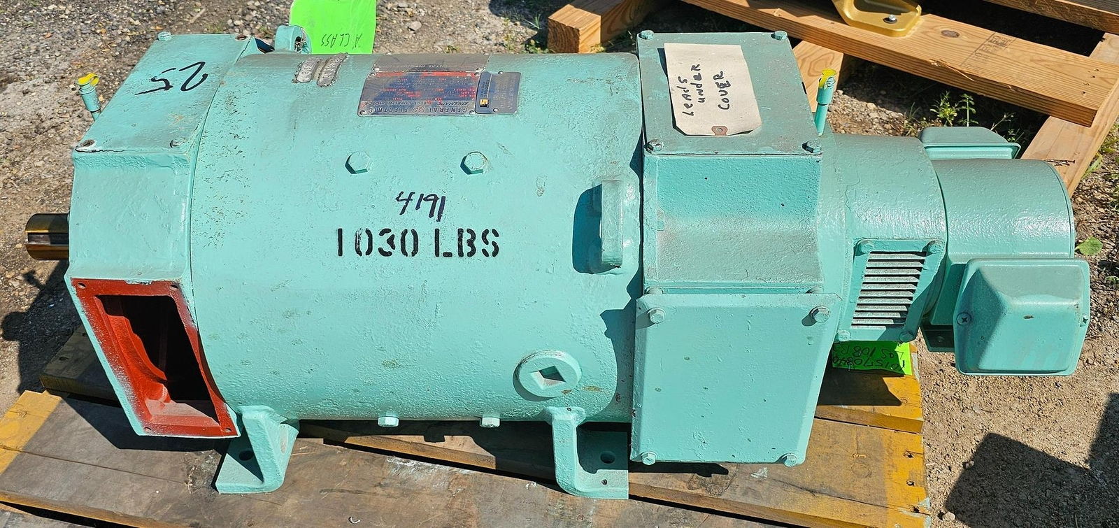 25 Hp GE Kinamatic DC Motor 5CD184NA028A810 500 Volt 1150/2000 RPM
