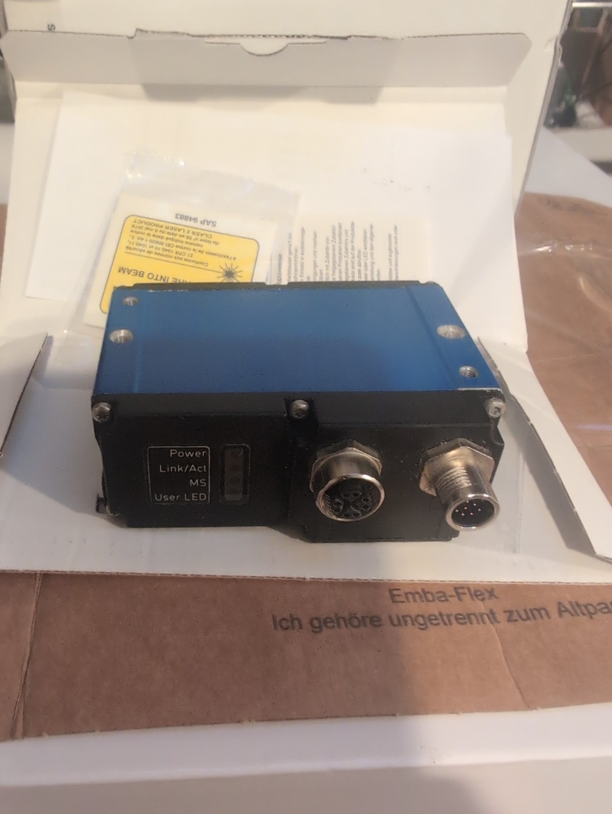 Wenglor MLSL134 2D/3D-Profile Sensor 100-500 mm 18-30 V DC