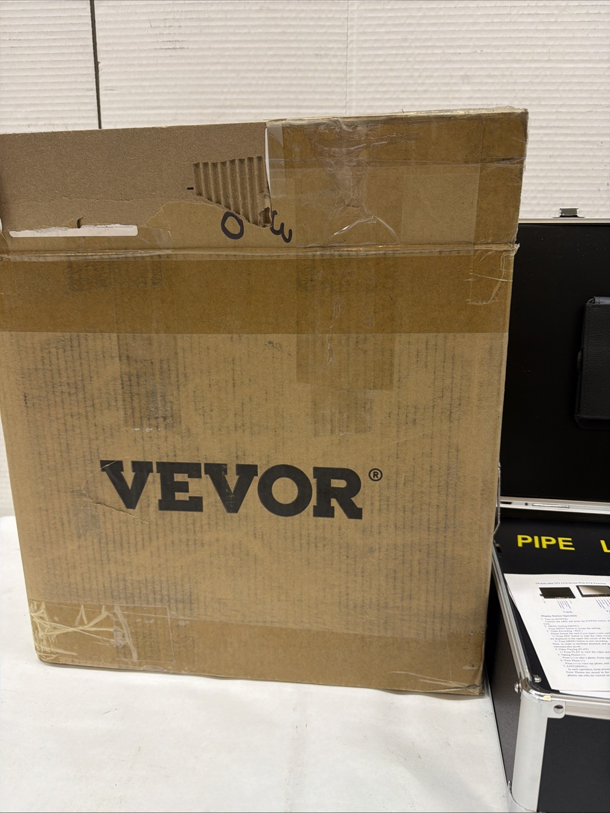 VEVOR Sewer Pipe Camera 7 in. Screen Pipeline 40M/ 132FT