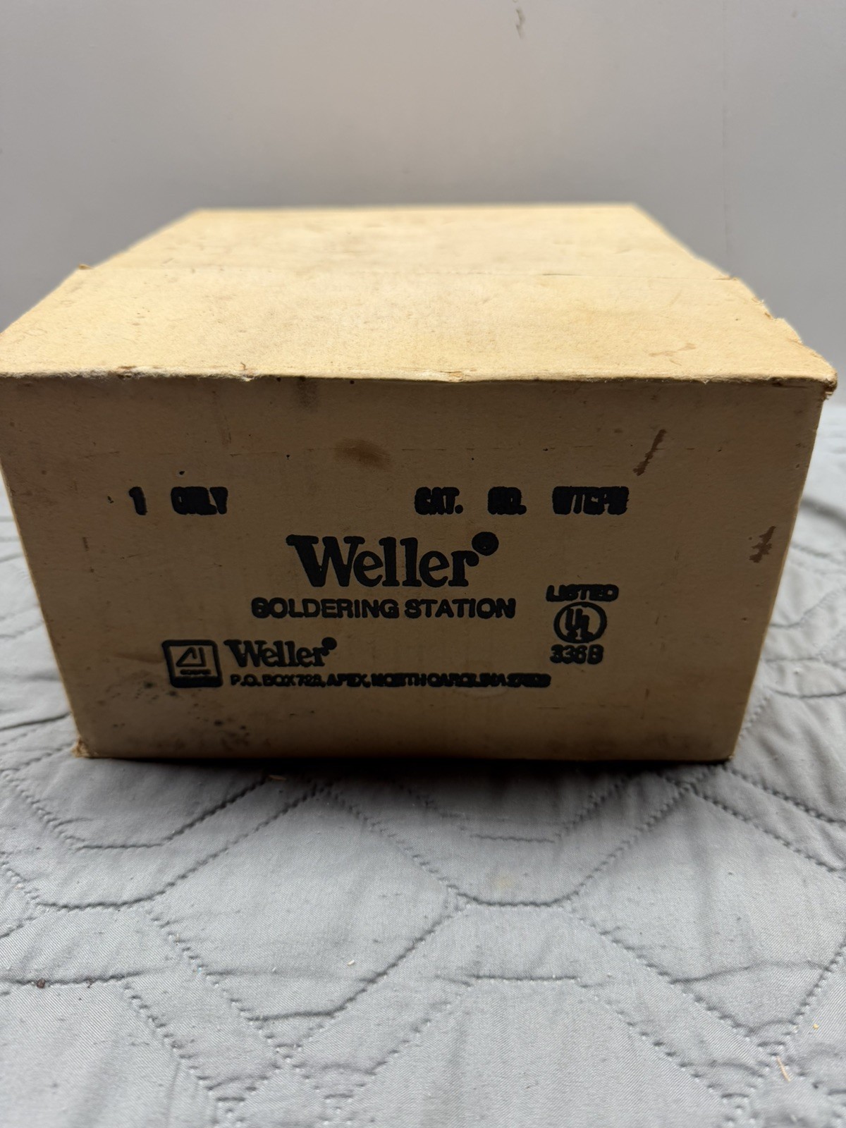 Vintage Weller WTCP TC202 Soldering Station TC201 Iron Box Tested Works NICE