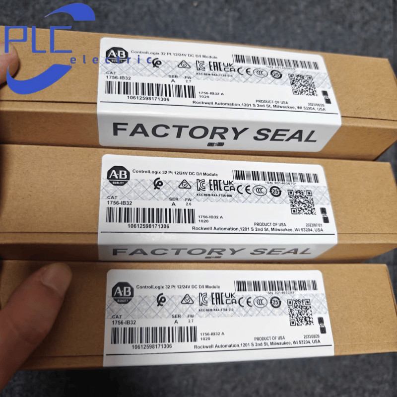 Allen Bradley 1756-IB32 ControlLogix 32-point 12/24V module free shipping