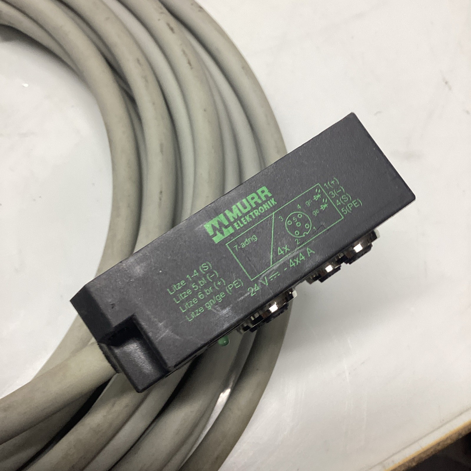 Murr Elektronik 27804 Pre-Wired Distribution Cable Assembly U-390