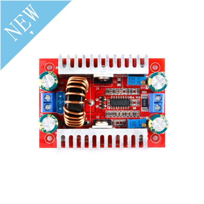 DC 400W 15A Boost Converter LED Driver Power Supply 8.5-50V to 10-60V