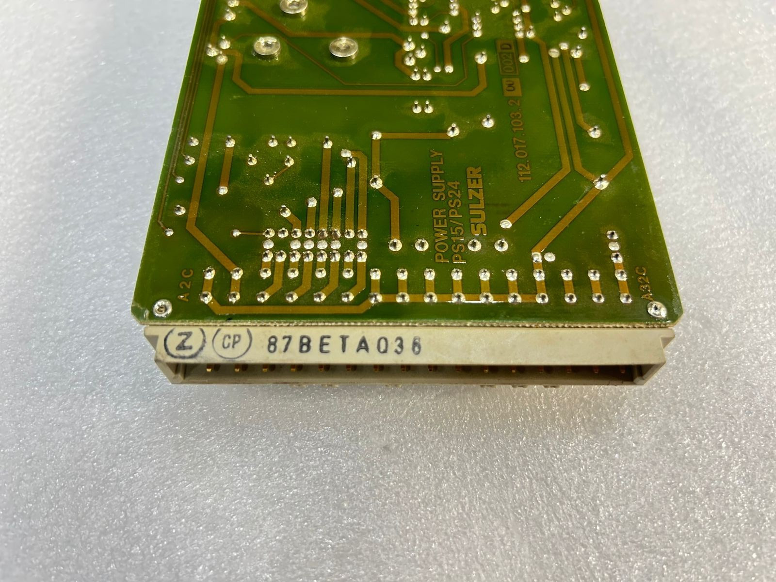 Sulzer PS15/PS24 Power Supply 112.017.103.2