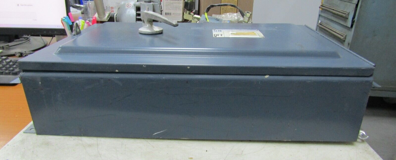 💥GE GENERAL ELECTRIC 400 AMP FUSIBLE INTERRUPTER 3 POLE 600 VAC QMR365