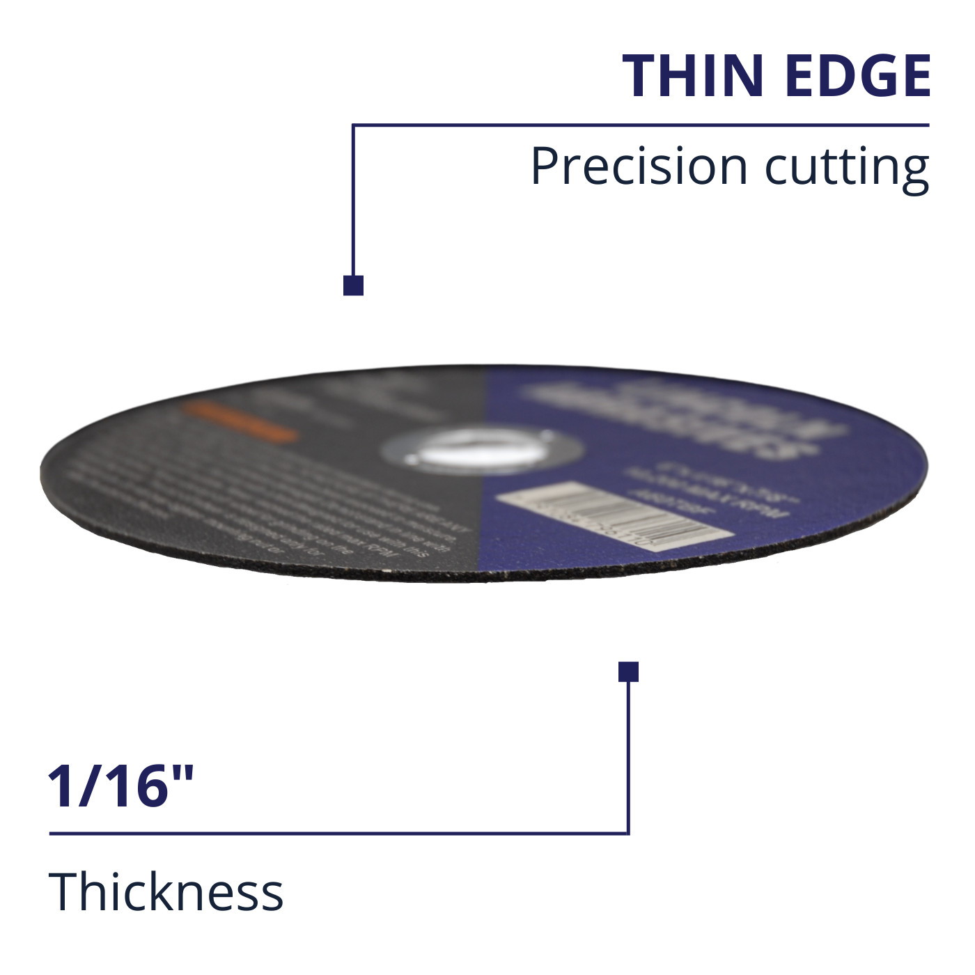 100 Pack 6″ x 1/16″ x 7/8″ Cut-off Wheel Cutting Discs Stainless Steel & Metal