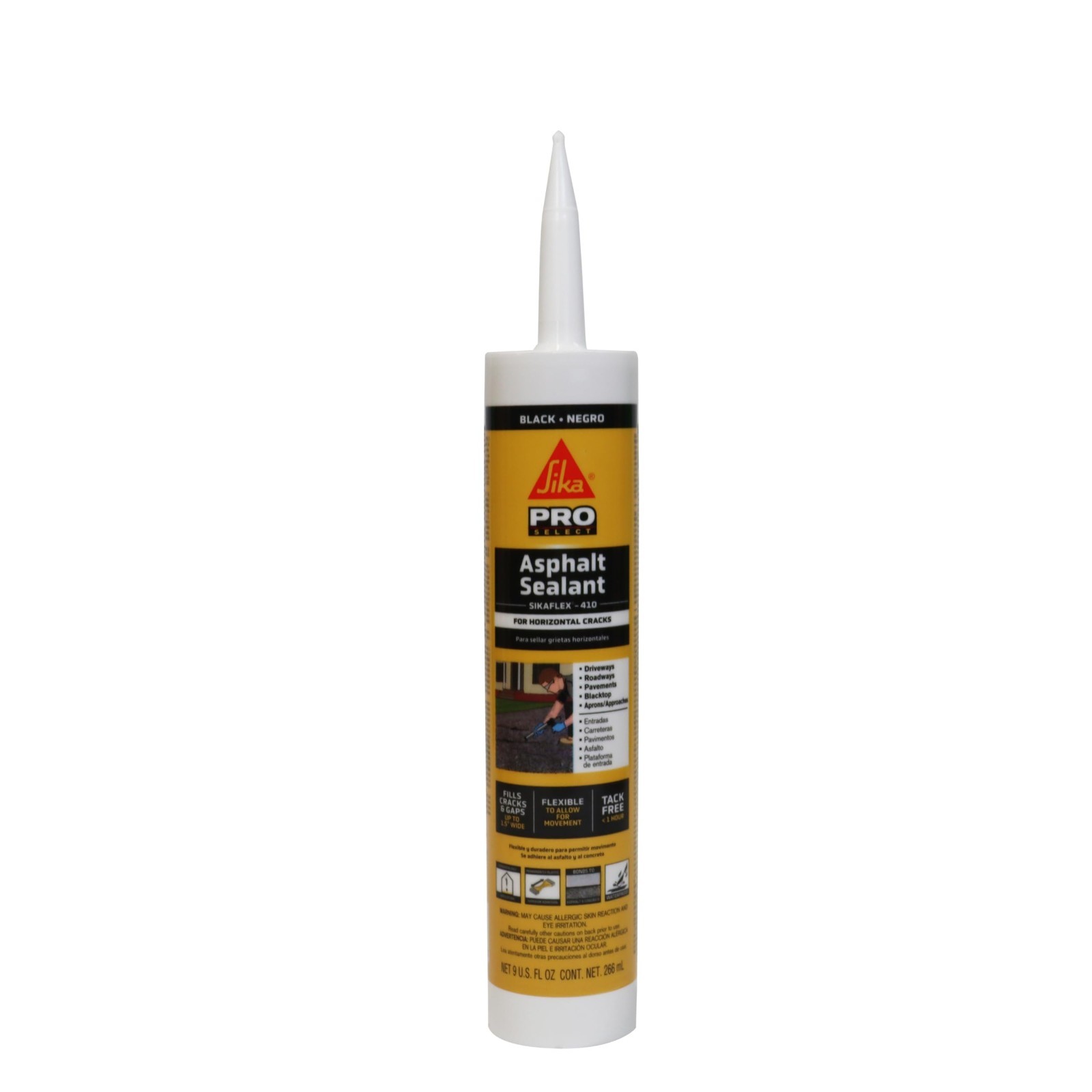 Self-Leveling Asphalt Sealant – Black Hybrid Crack Filler for Driveways & Paveme