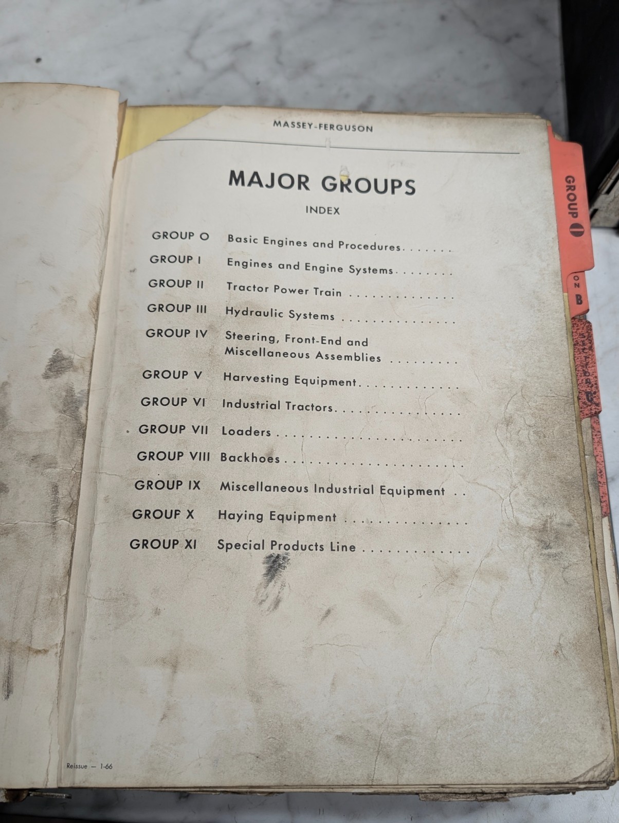 Massey-Ferguson Technical Maintenance Service Manual 5 Volumes Tractors+ MF 1969
