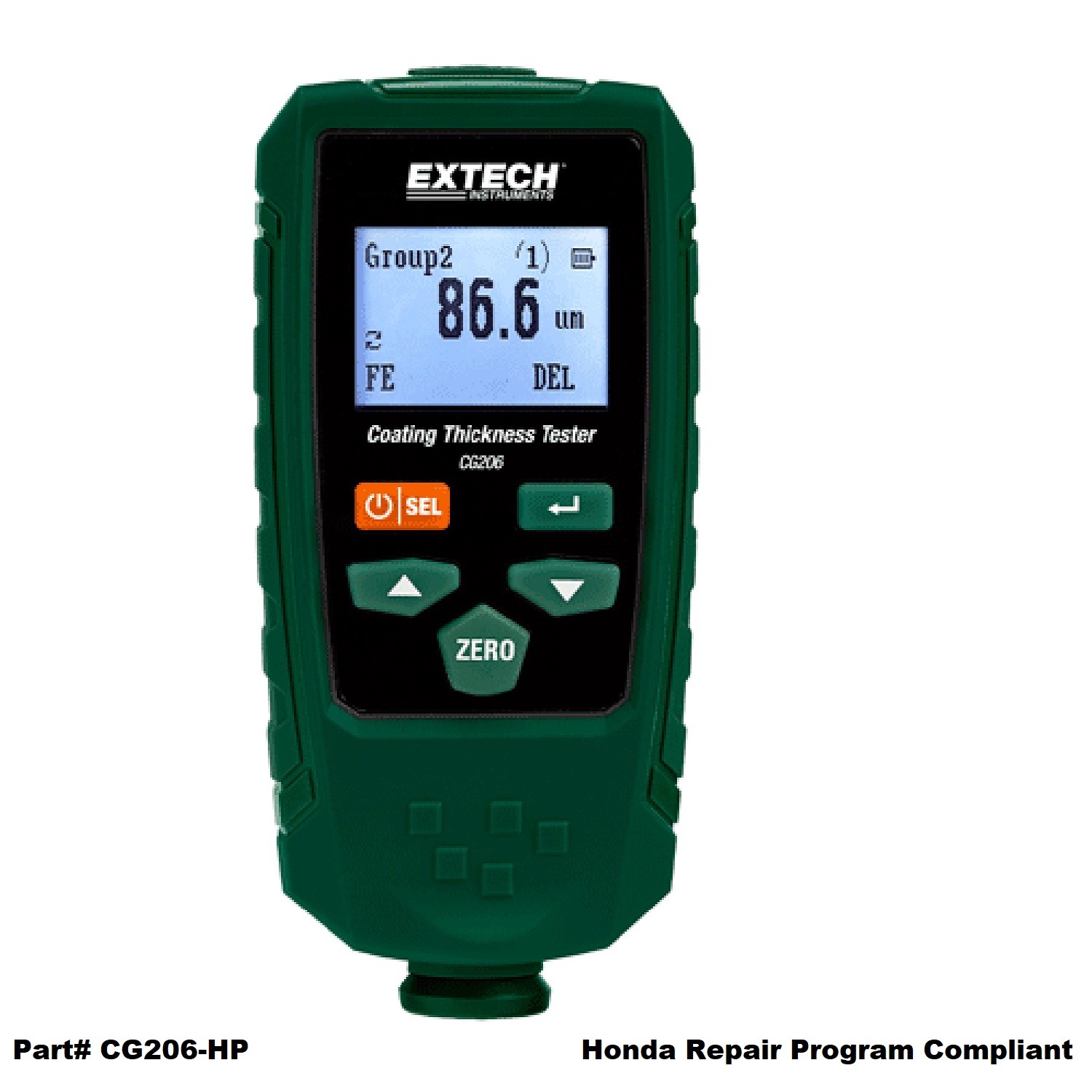 Honda Compliant Paint Testing Gauge – Extech CG206-HP