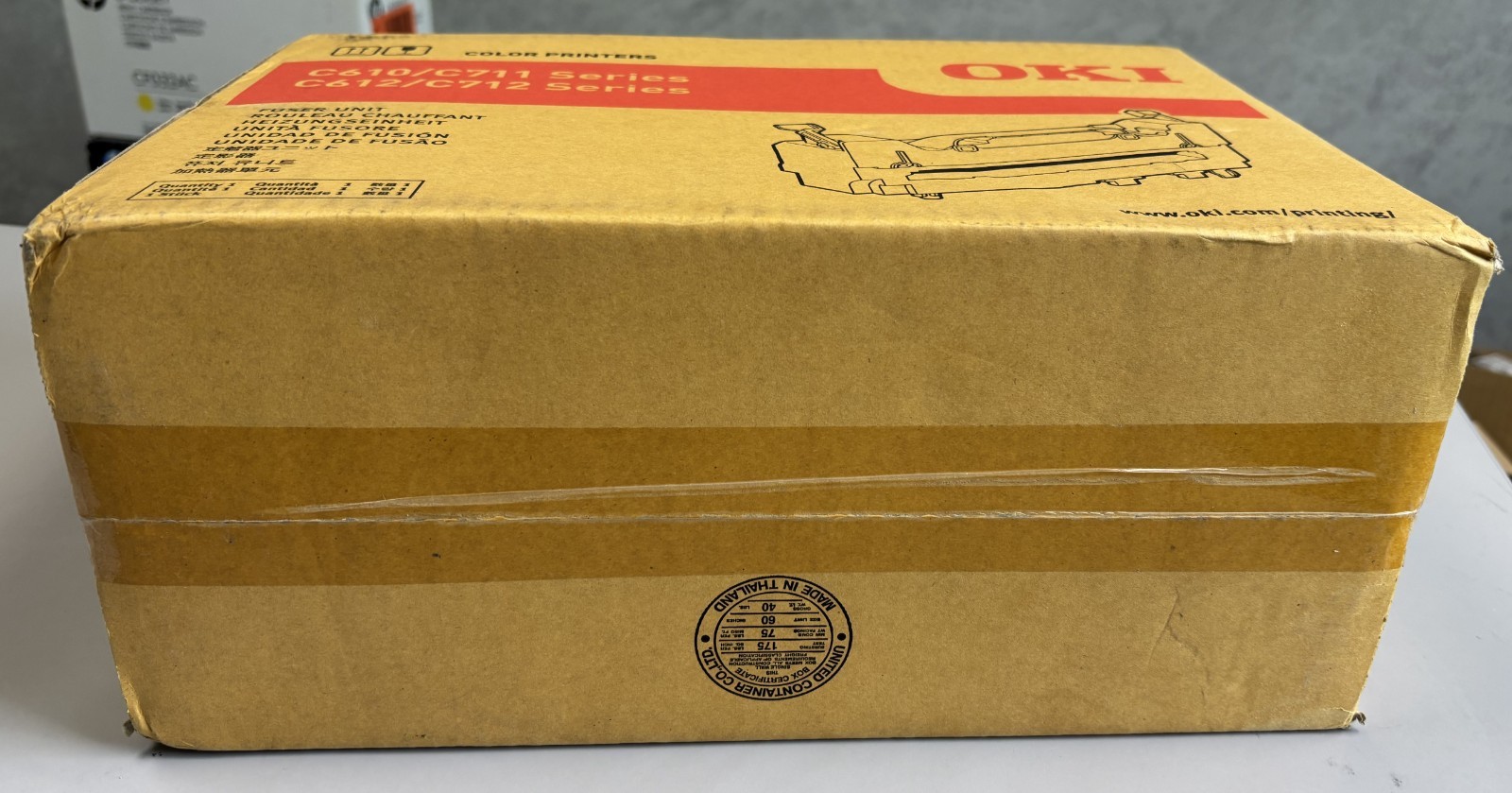 OKI Okidata Genuine C610 C711 Fuser 44289101 OEM Original C612 C712 – Sealed Box