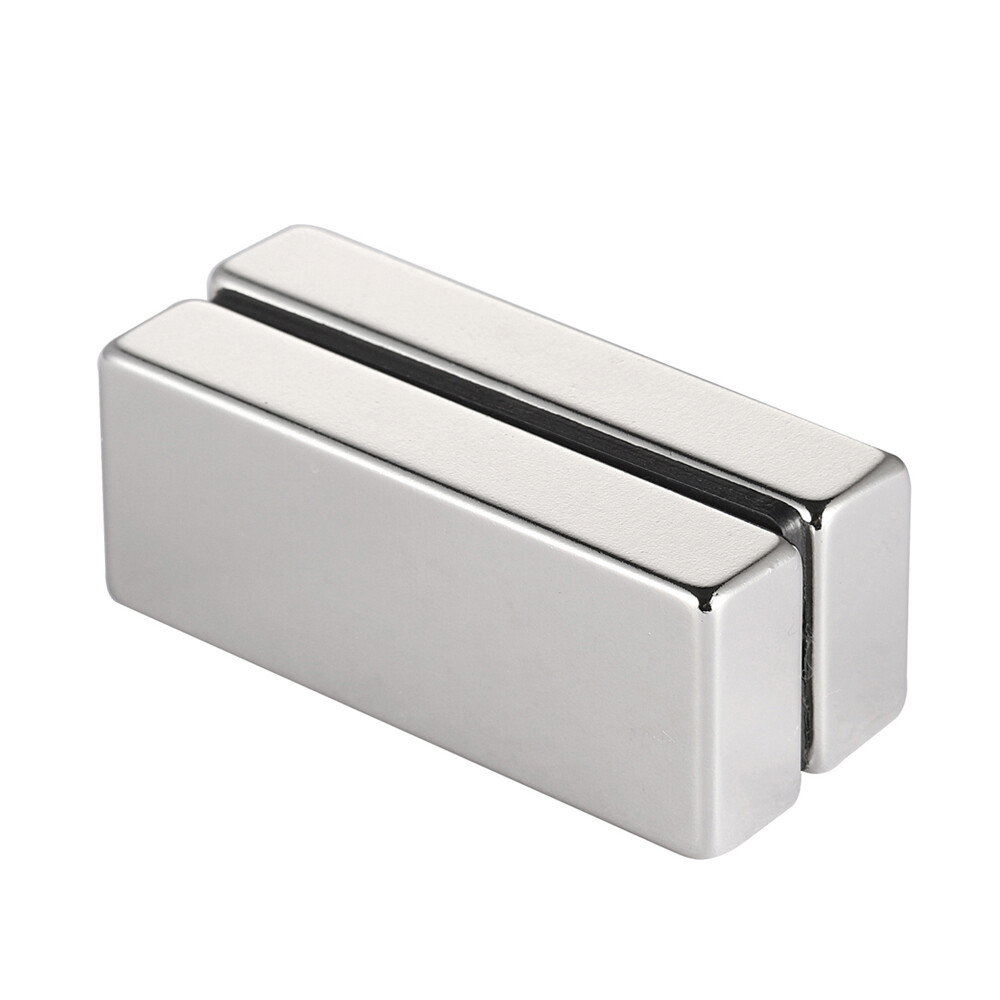 2PCS Magnets Big Block Super Strong N52 Neodymium Large Magnet Rare Earth USA