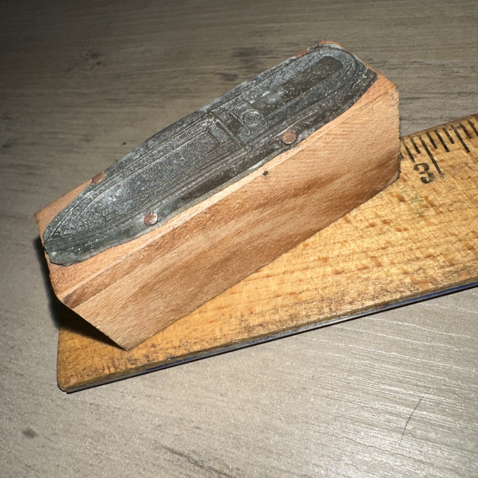 Printing Block: Hunting Knife in Sheath #4