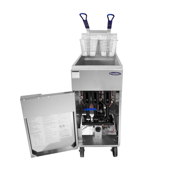 Atosa ATFS-40-NG 40 POUND DEEP FRYER NAT GAS