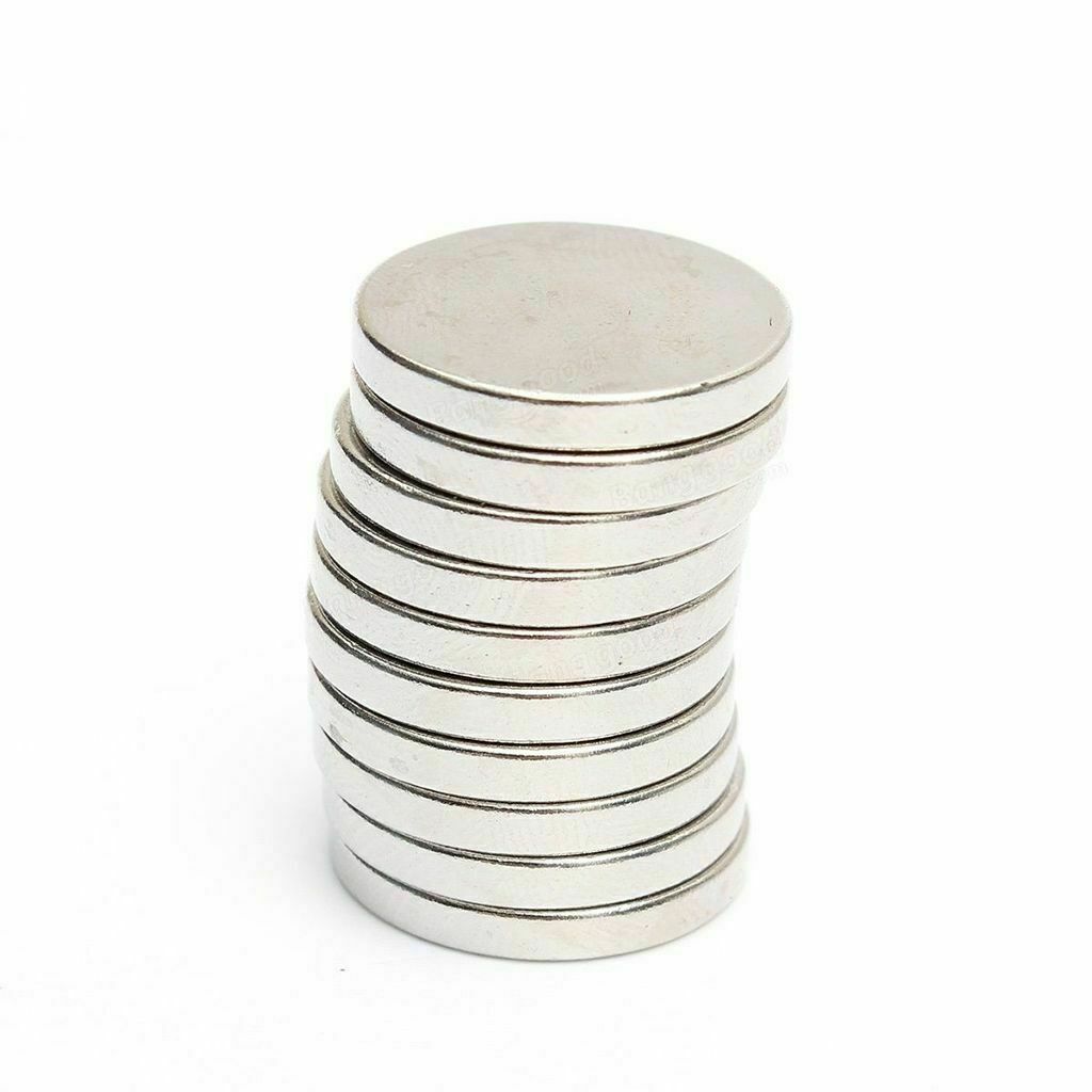 20PCS Super Strong 20mm x 3mm N52 Round Disc Rare Earth Neodymium Magnet US