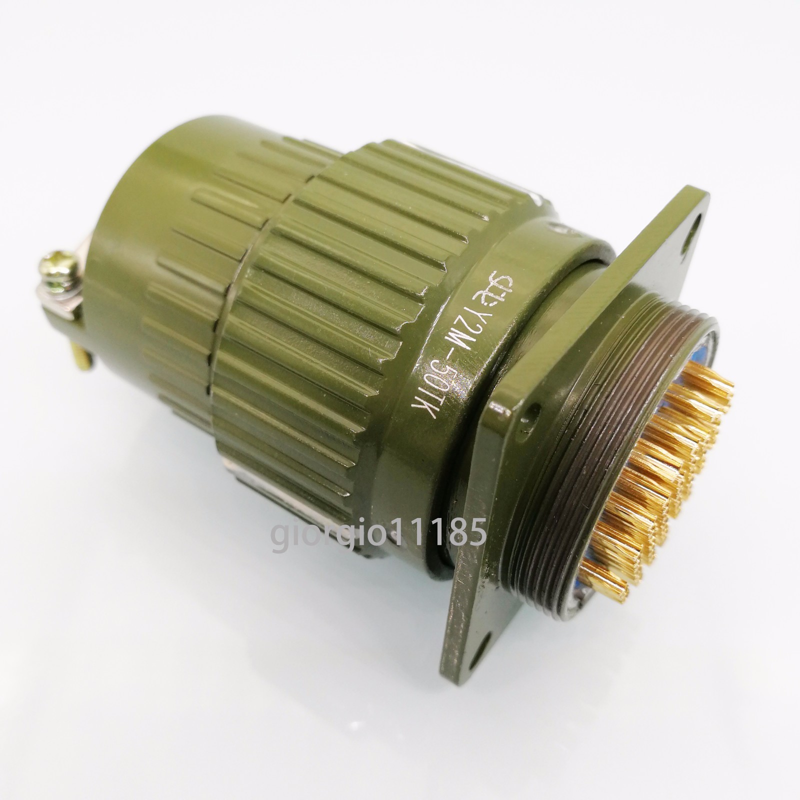 US Stock Military 50-Pin Male Female Circular Connector Y2M-50TK/ZJ YP36-50