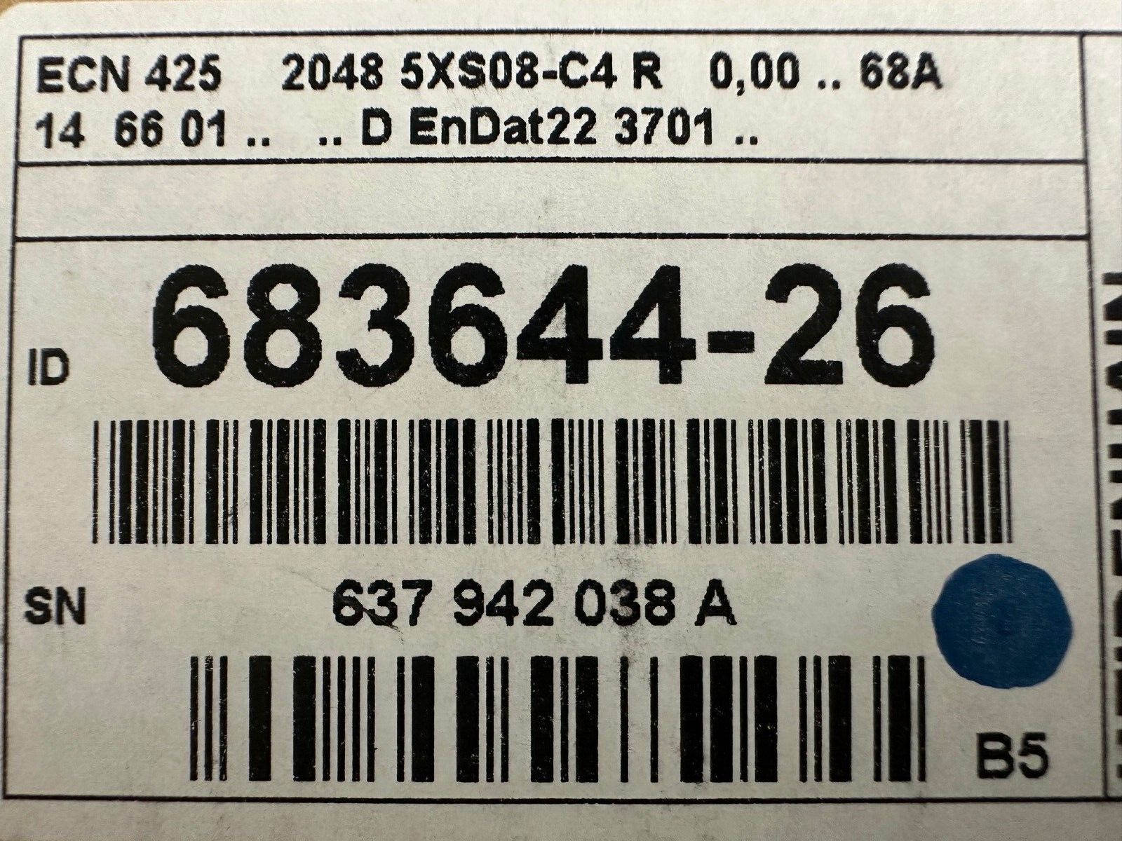 HEIDENHAIN ECN 425 2048 line rotary encoder 683644-26 ID 1178024-26 new in box