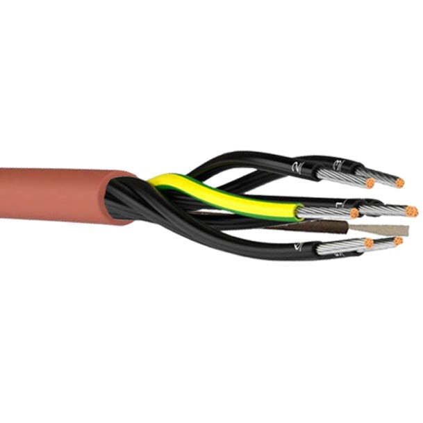 5-90 m silicone cable silicone cable sauna cable SIHF-J 7 x 2.5 flexible for …