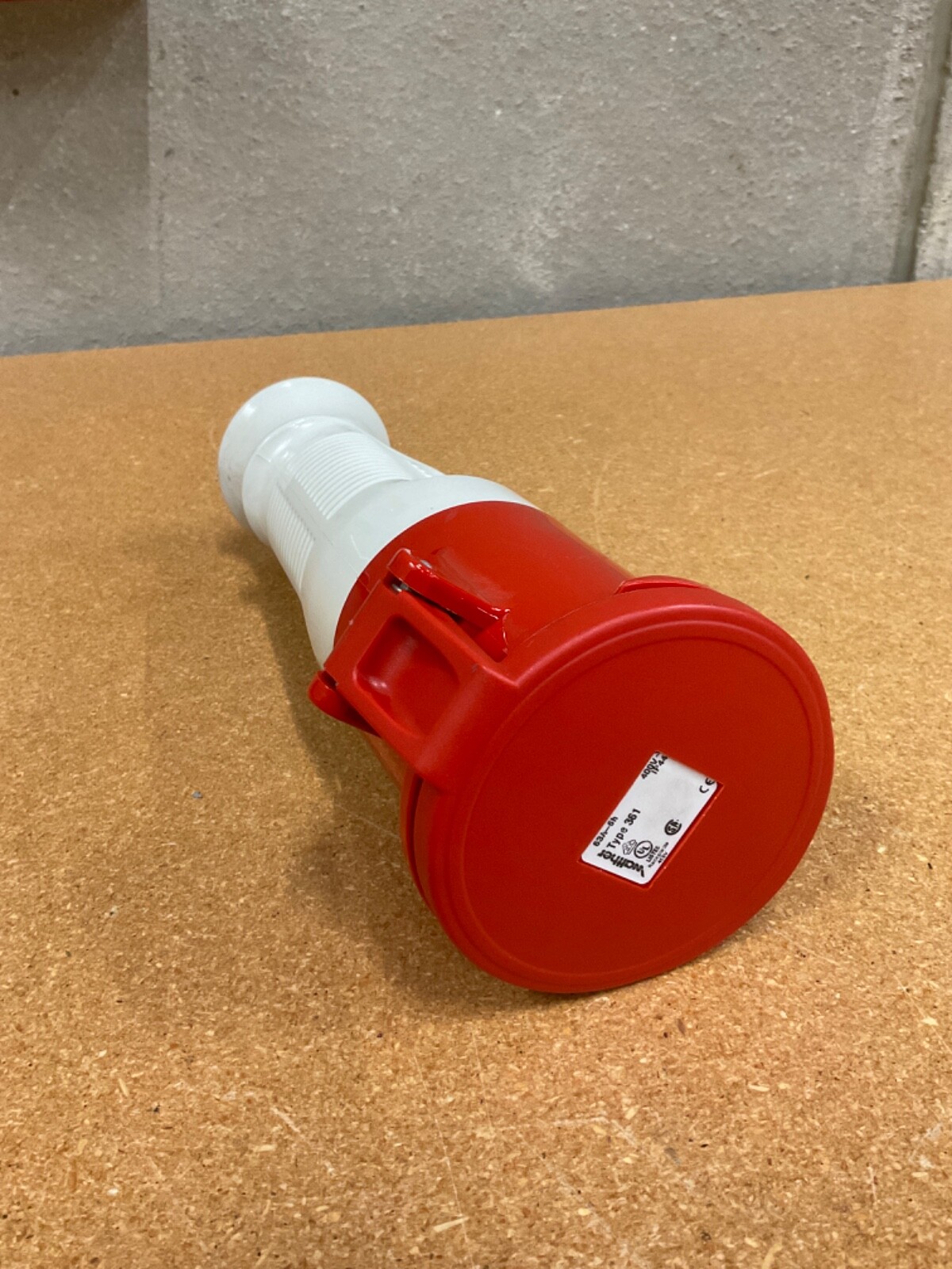 WALTHER Type 361 63A-6h 63A 400V IP44 Female Plug Receptacle