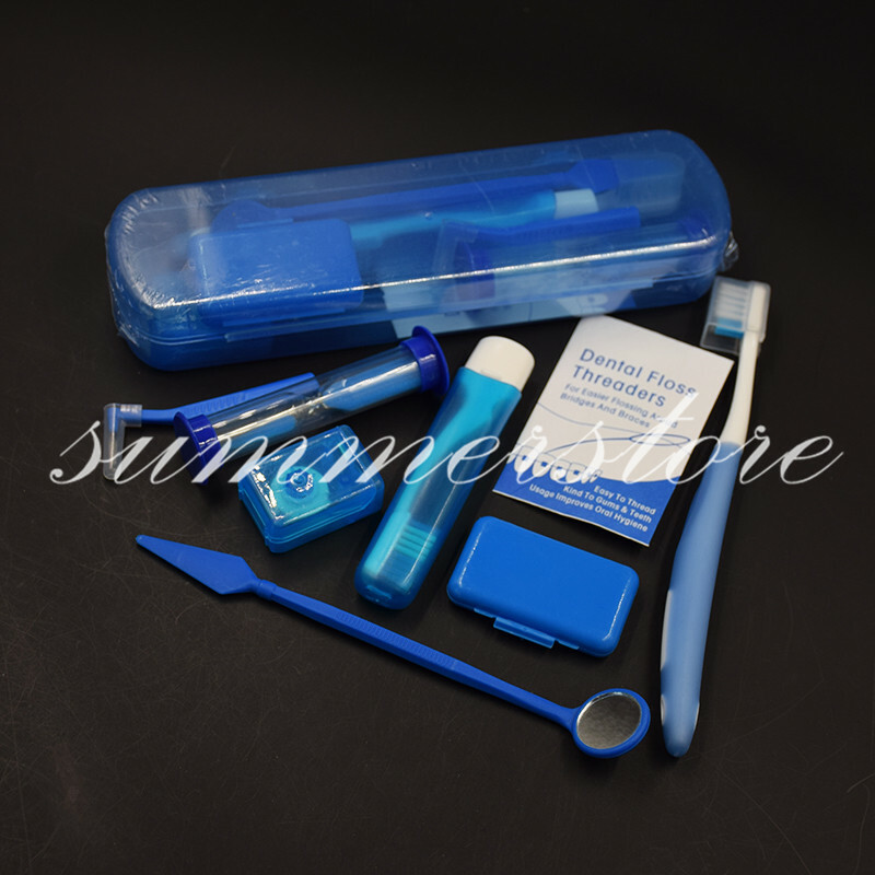 4 Kits 4 Colors Dental Ortho Oral CleanTeeth Interdental Box-Packet 8 Pcs/Kit